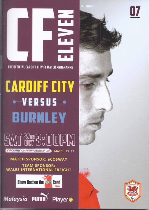 Cardiff City FC v Burnley FC